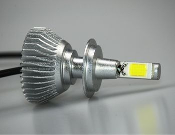 السيارات H7 Led Headlight Bulb 5700 التجويف Luminance 12 شهرا الضمان