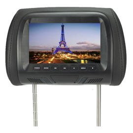 Digital MP5 Headrest Video Monitors 7 &quot;حجم العرض المزدوج مدخلات الفيديو